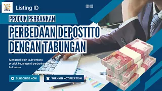 perbedaan antara deposito dan tabungan